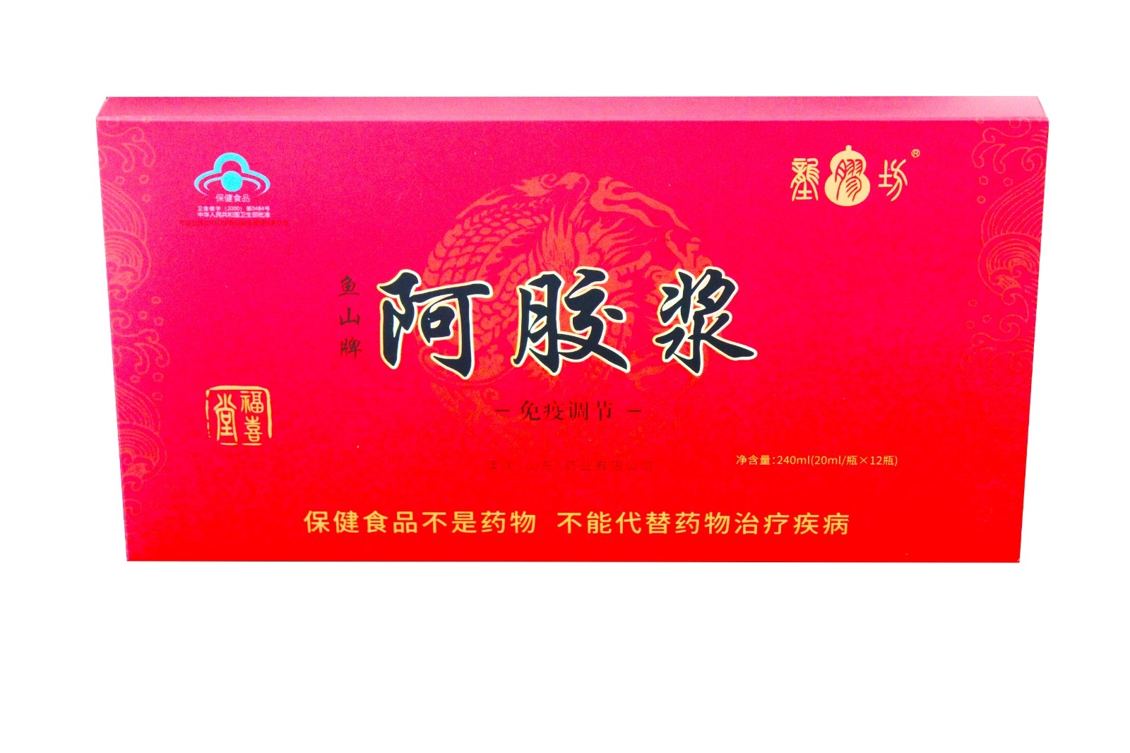 壟膠坊12支阿膠漿