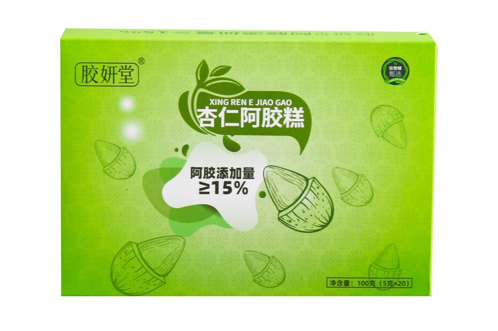 信譽樓杏仁阿膠糕100g/盒